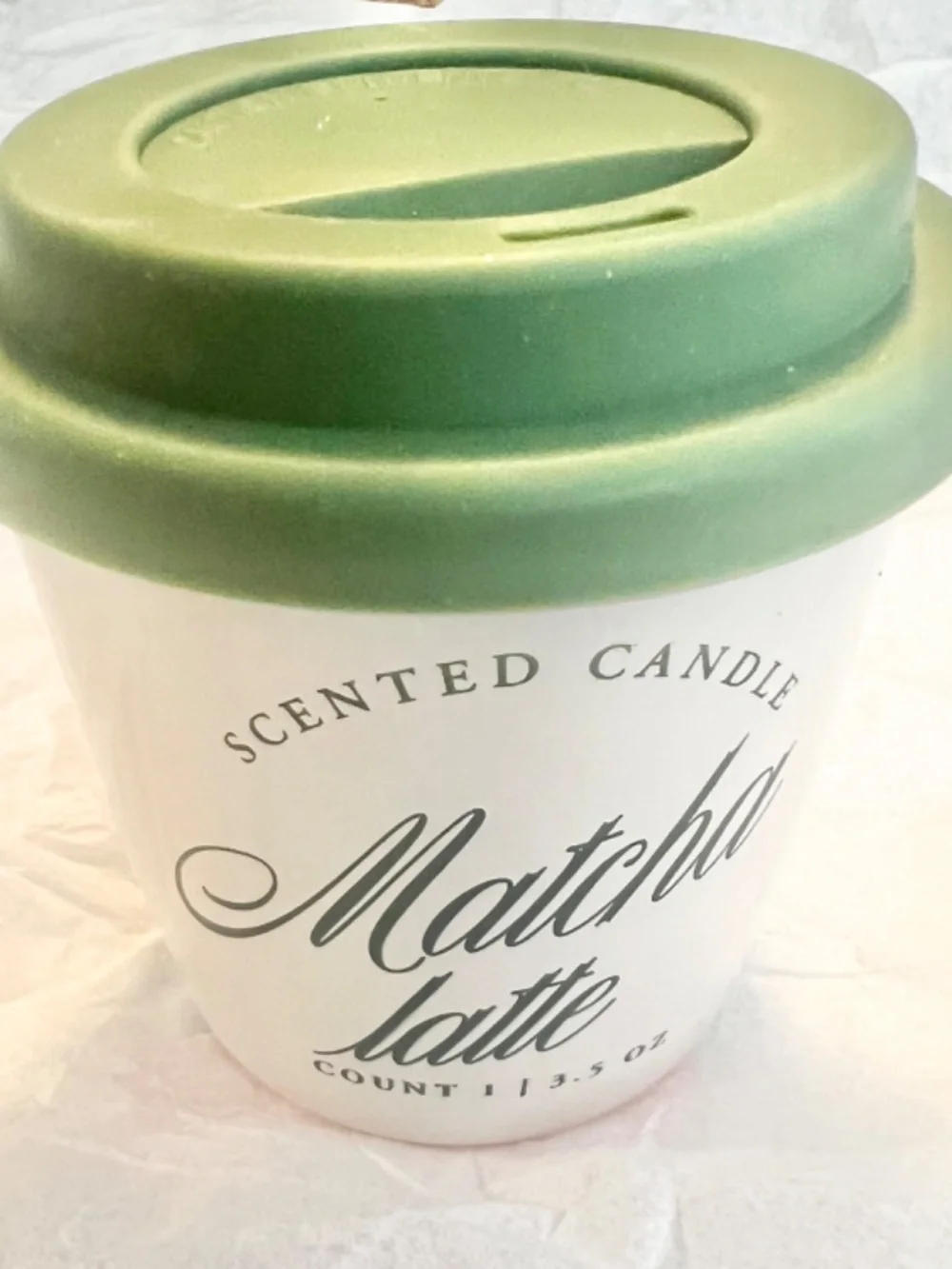 Matcha Scented Candle Brand New